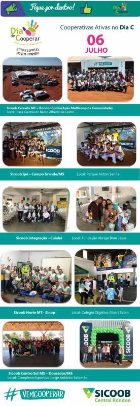 Sicoob Rondon no voluntariado 