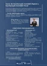  Curso de Escrituração Contábil Digital e Escrituração Contábil Fiscal 