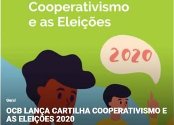 OCB lança cartilha Cooperativismo e as Eleições 2020