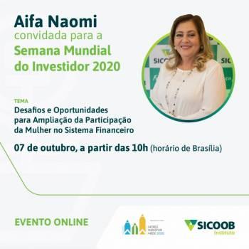 Presidente do Sicoob Central Rondon participa da World Investor Week 2020