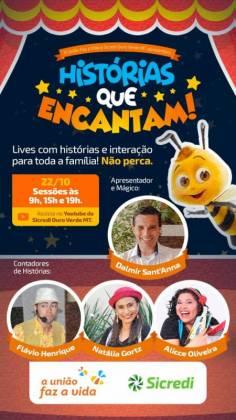 Sicredi e Programa A União Faz a Vida apresentam Histórias que Encantam