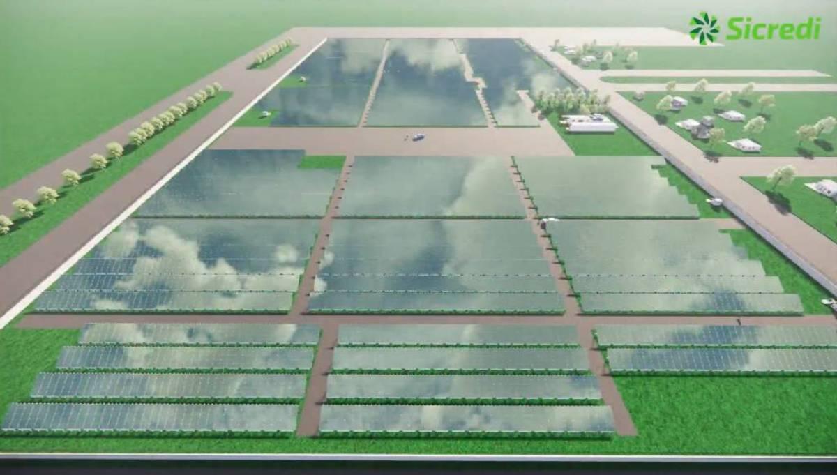 Sicredi constrói parque solar para gerar a própria energia