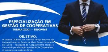 Curso de Especialização em Gestão de Cooperativas na Região de Sinop