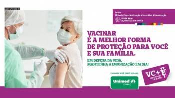 Conscientização e incentivo à imunização 