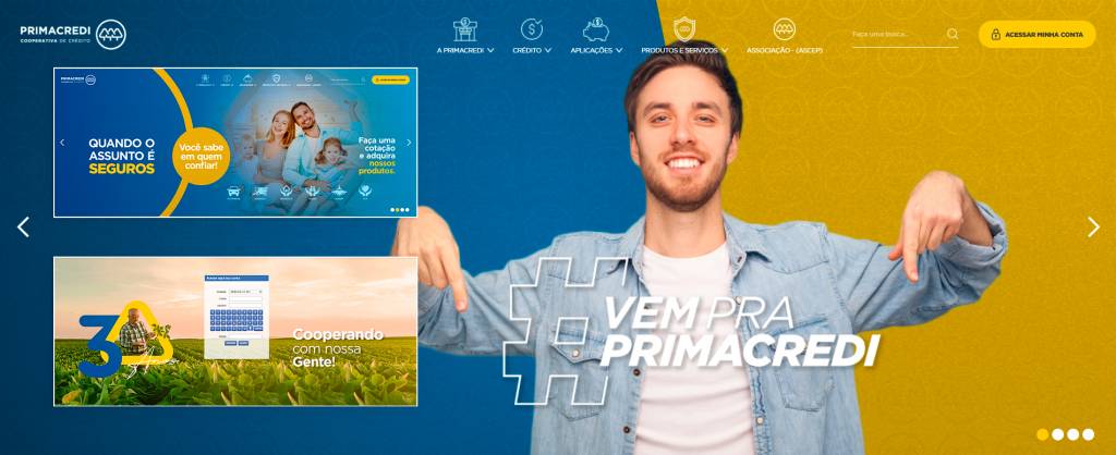 Cooperativa lança novo site, mais dinâmico e interativo