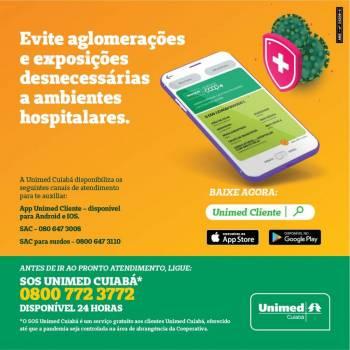 Unimed Cuiabá alerta para Covid e gripe