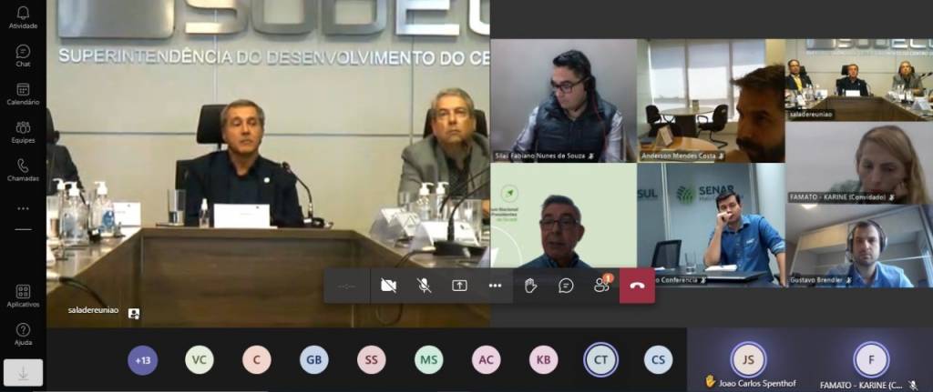 Sistema OCB participa de reunião com a Sudeco sobre repasses do FCO