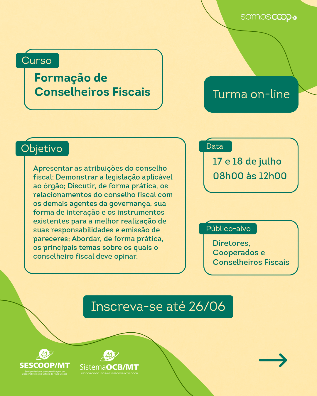 Curso de Formação de Conselheiros Fiscais 